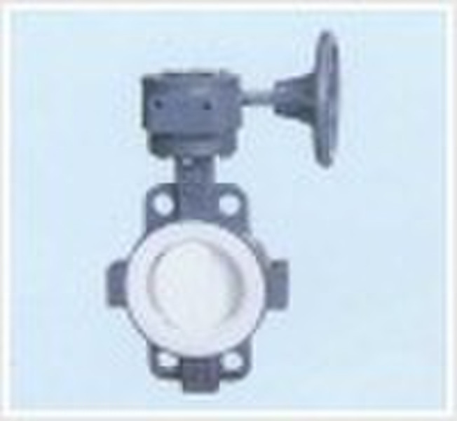 Wafer type butterfly valve