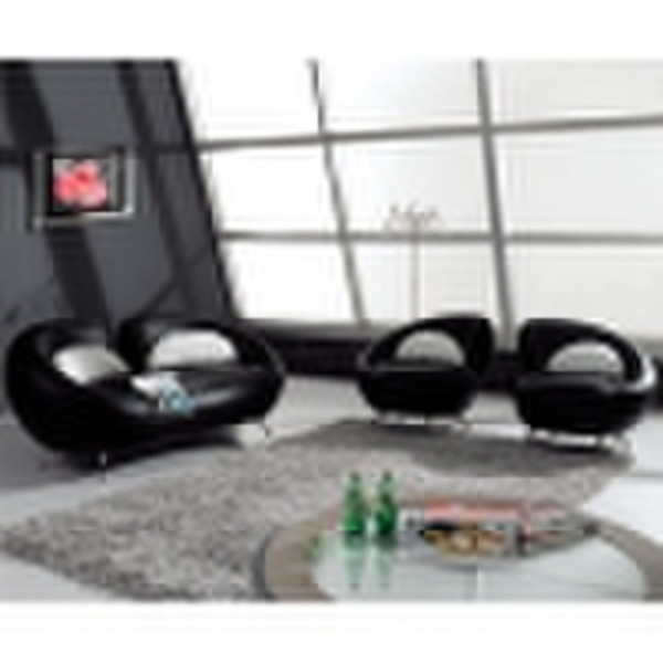 Leder-Sofa