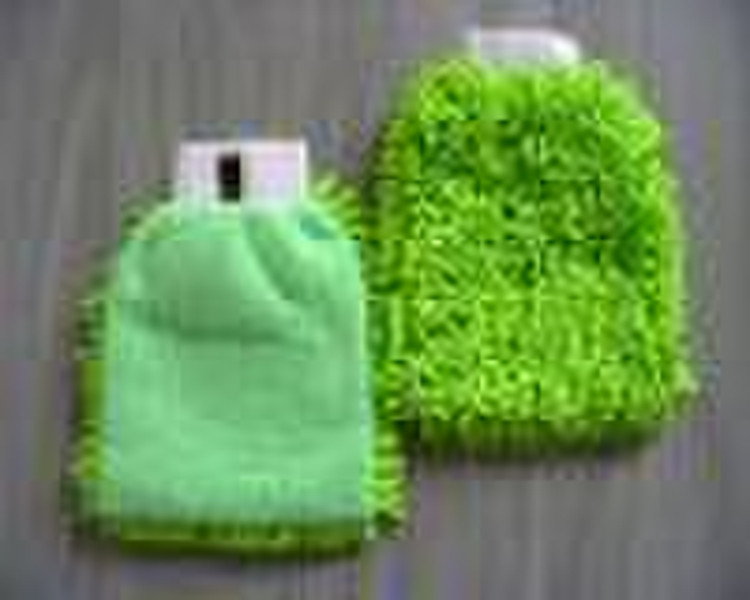 Chenille and Microfiber Cleaning Glove