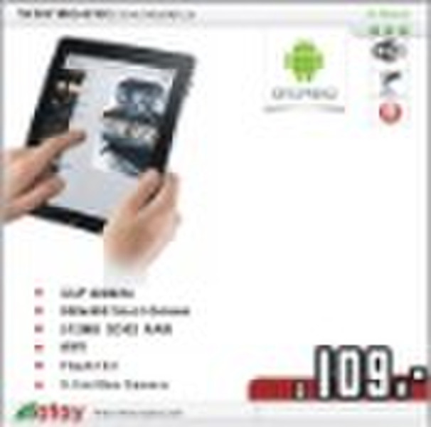 8 inch 3G Android 2.2 Tablet PC