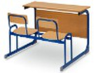 school chair and desk