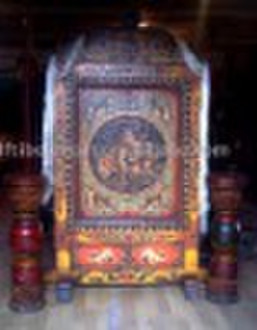 Tibetan furniture tibetan door panel