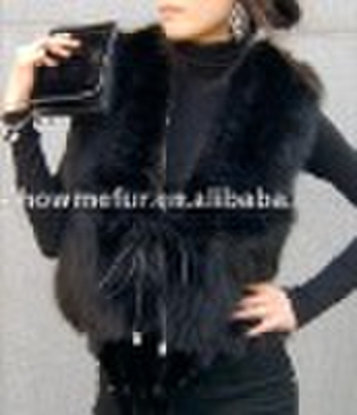 fox fur vest SMK42