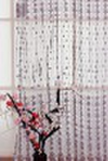 water soluble embroidery curtain