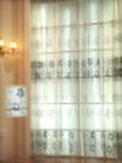 organza embroidery curtain