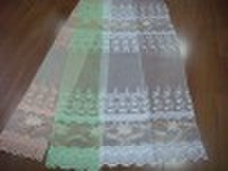 organza embroidery curtain