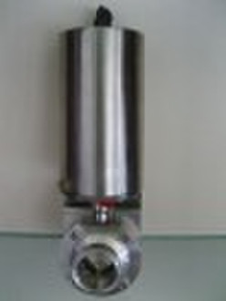 hygienic pneumatic butterfly valve