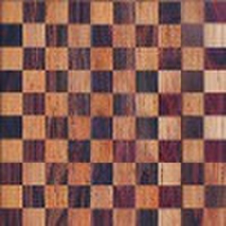 Mosaic wood flooring