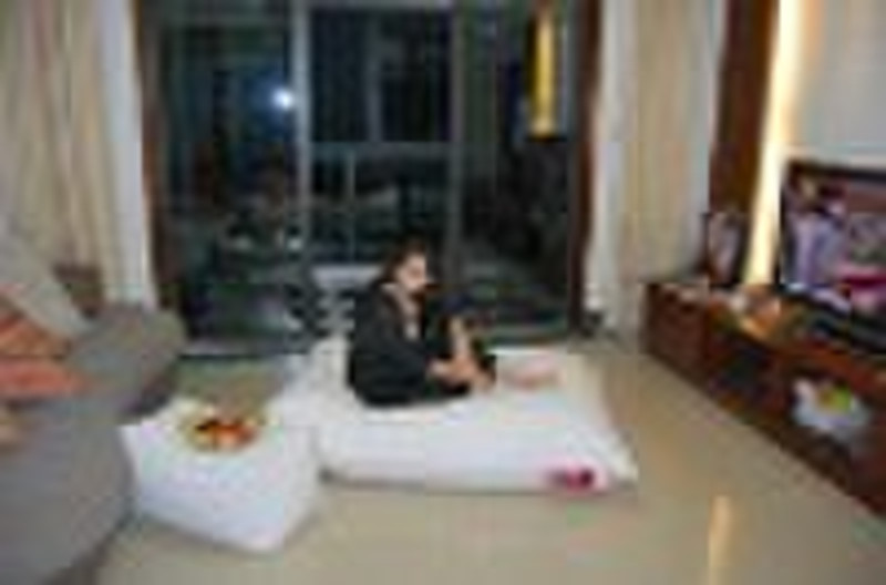 bean bag ottoman and sofa