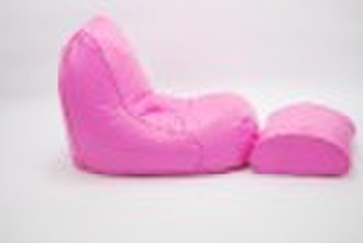 Bean bag sofa and ottoman with sofa vinyl material