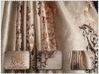 bronzing velvet curtain fabric