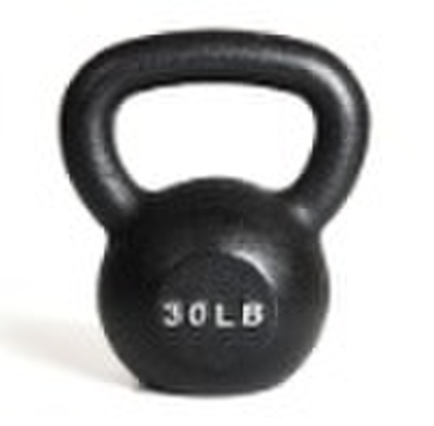 Black Cast Iron Kettle bells (commercial gym)