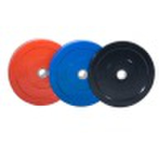 20211 Colourful Solid Rubber Bumper Plates