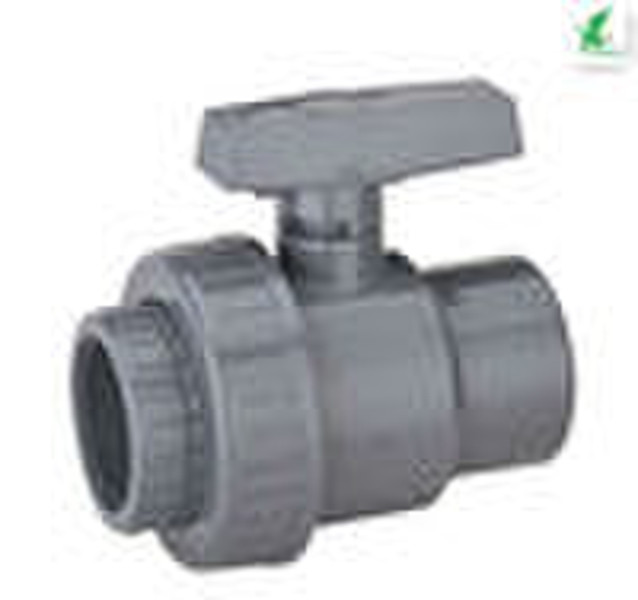 pvc double union ball valve