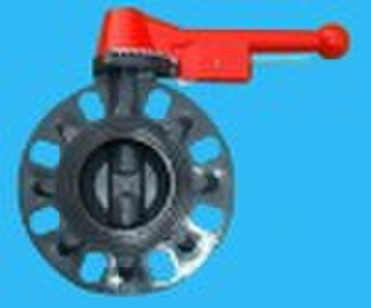 PVC butterfly valve