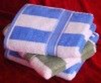Hippo square --cotton towel