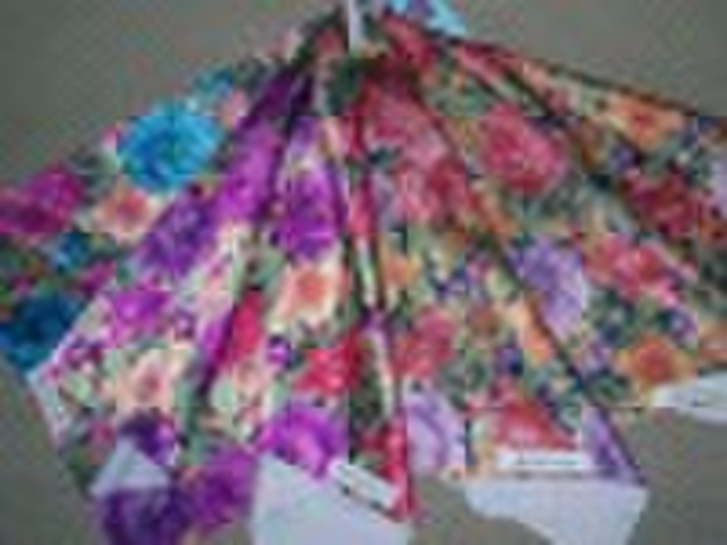printed satin fabric for garment fashions