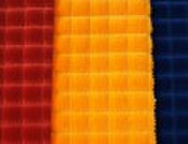 checks cotton velveteen fabric