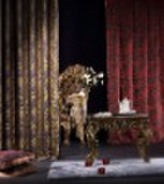 jacquard window curtain fabric