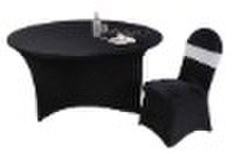 spandex table cover
