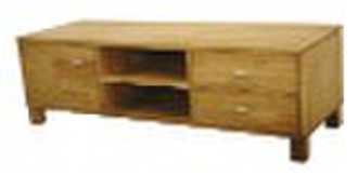 oak TV unit