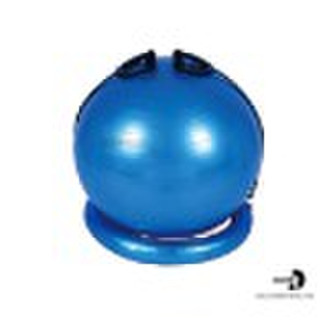 Gym Ball with Resistance Band