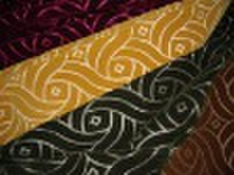 Spray flocking fabric