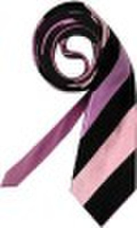 100% polyester stripe  woven necktie