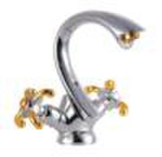 Double Lever Single Hole Basin Mixer