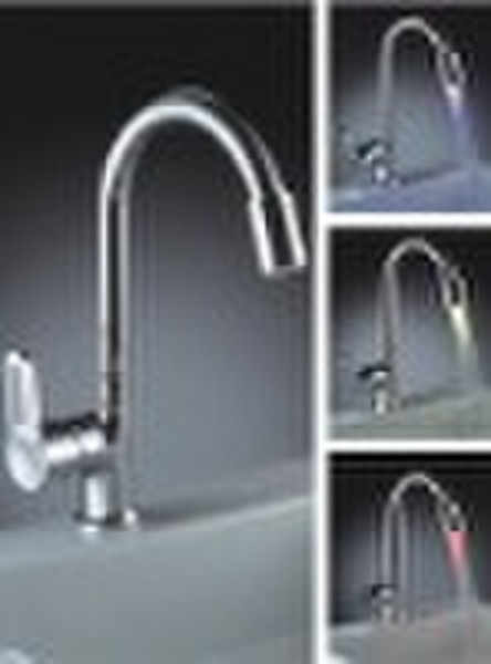 Single hole basin  LED faucet tap