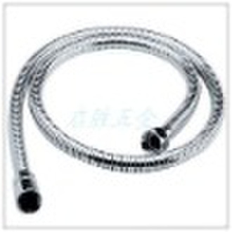 Stainless steel double lock extension shower hose