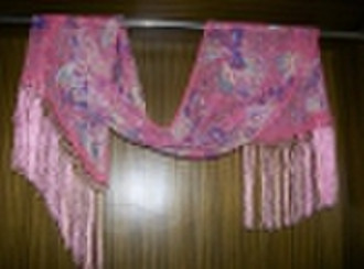 silk printed scarf