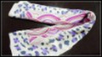 silk printed scarf