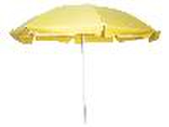 Polyester PU coating patio umbrella( steel)