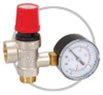 PPR Brass Radiator Valve with meter