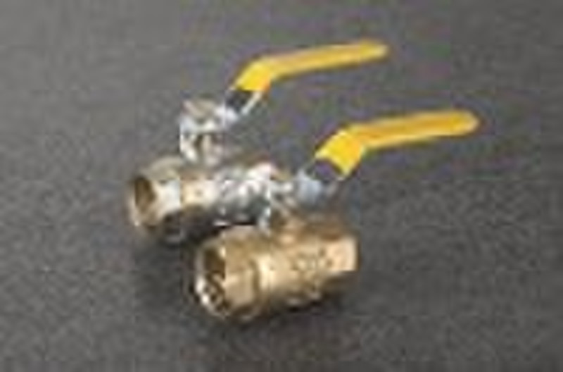 CMG-1001A Brass ball valve with steele handle