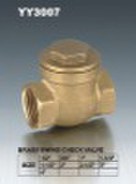 YY3007 Brass Swing check valve