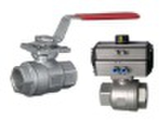 2pc Ball Valve, ISO5211 direct mounting pad, CE ap