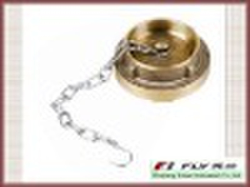 Brass Storz fire hydrant cap/plug