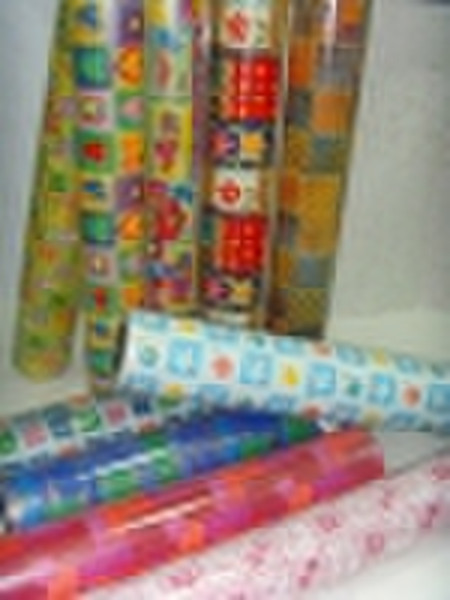 gift wrapping paper