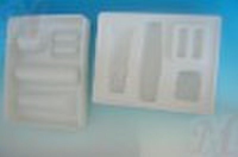 white PP blister cosmetic packaging tray