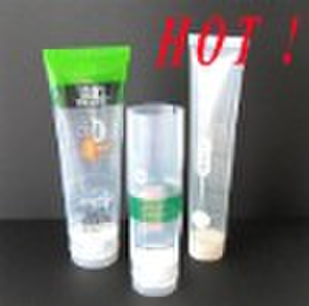 Clear PE Plastic Packaging Tube