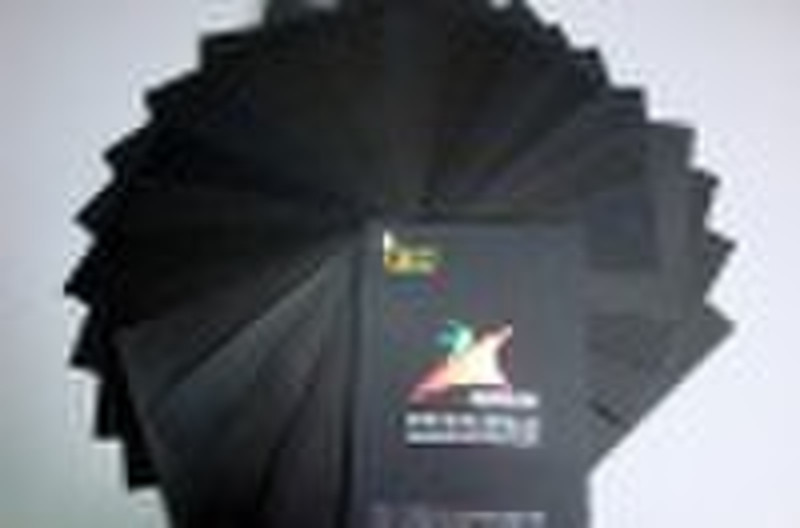 Black card  paper for gift wrapping