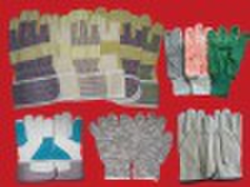 leather glove/ringer glove/string glove