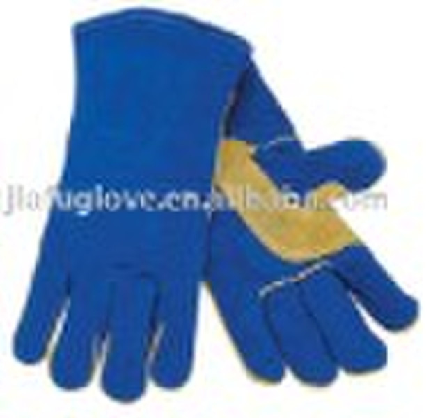 CB508-JF cow leather welding gloves