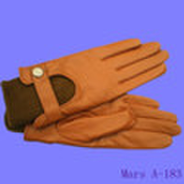 ladies leather glove,genuine glove, durable leathe