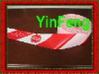 Top-selling Red and white Warnning tape