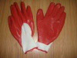 nitrile dotted gloves