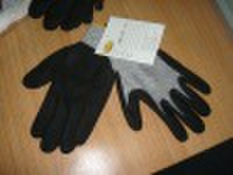 rough nitrile coated gloves
