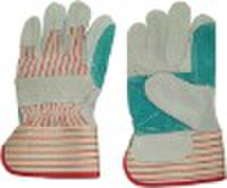 SFC308S cow split leather working gloves